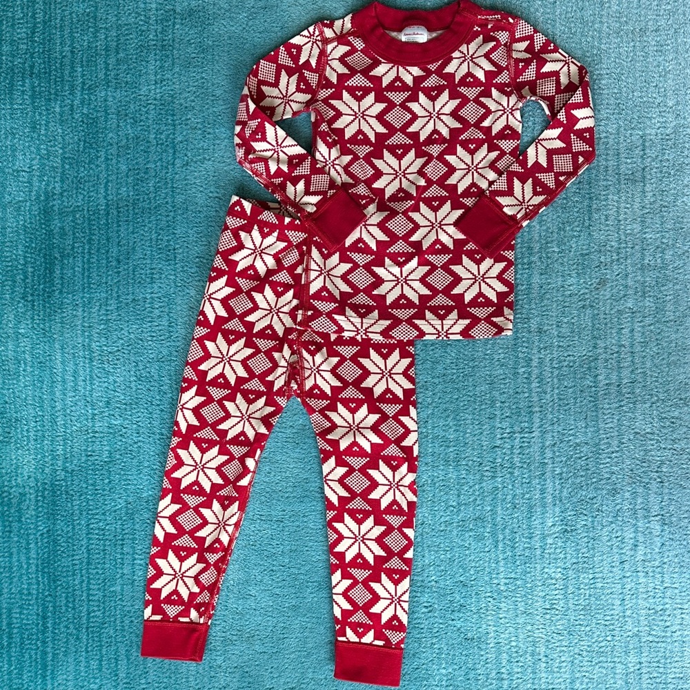Hanna Andersson Holiday PJ Set 4T